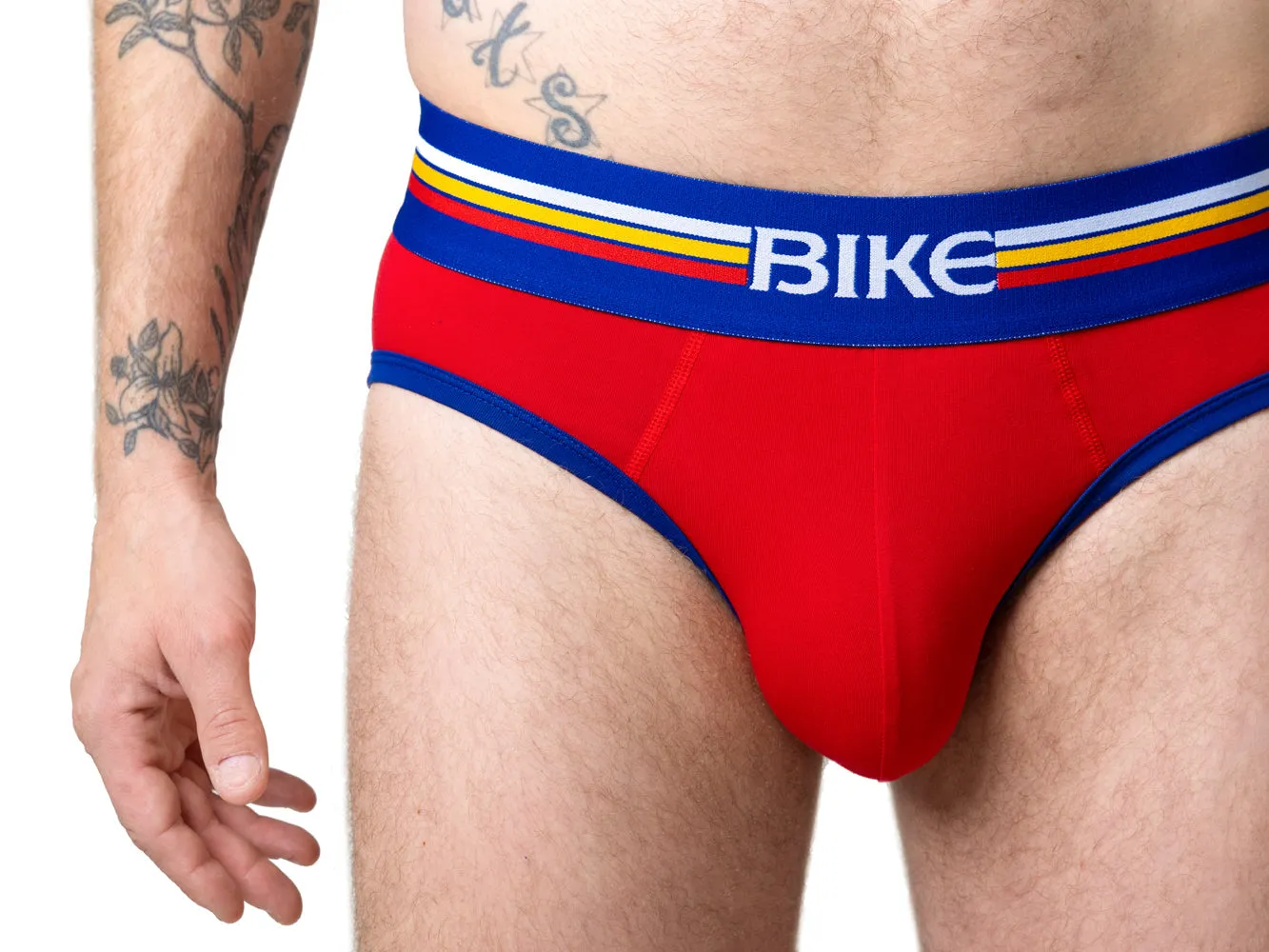 2-Pack BIKE® Briefs - Black/Red