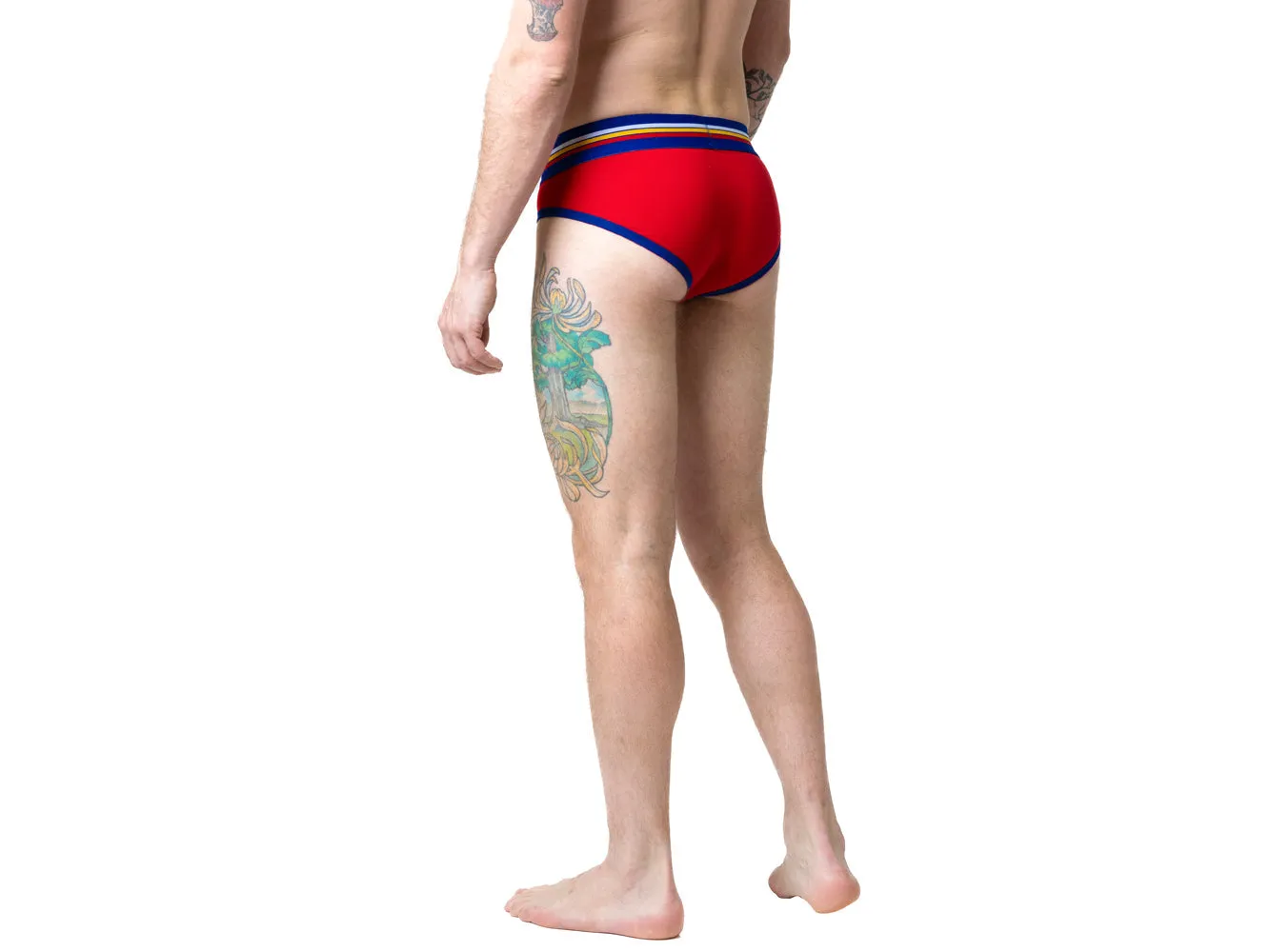 2-Pack BIKE® Briefs - Black/Red