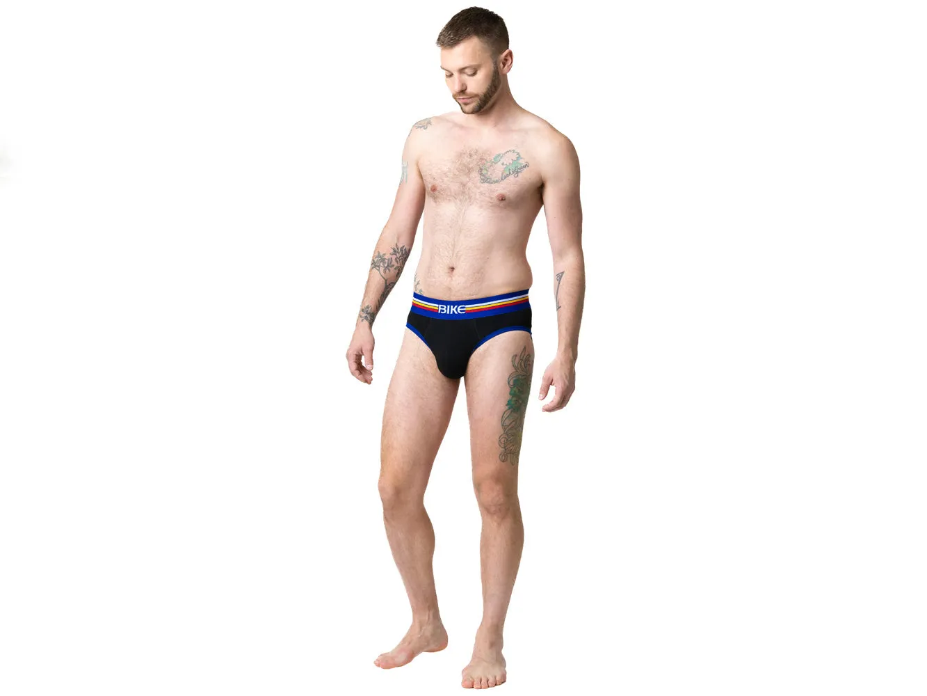 2-Pack BIKE® Briefs - Black/Red