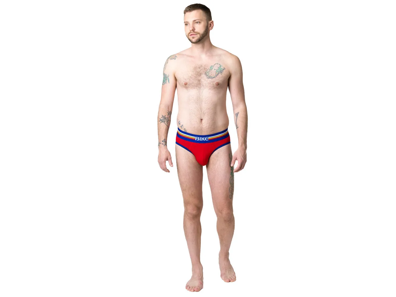 2-Pack BIKE® Briefs - Black/Red