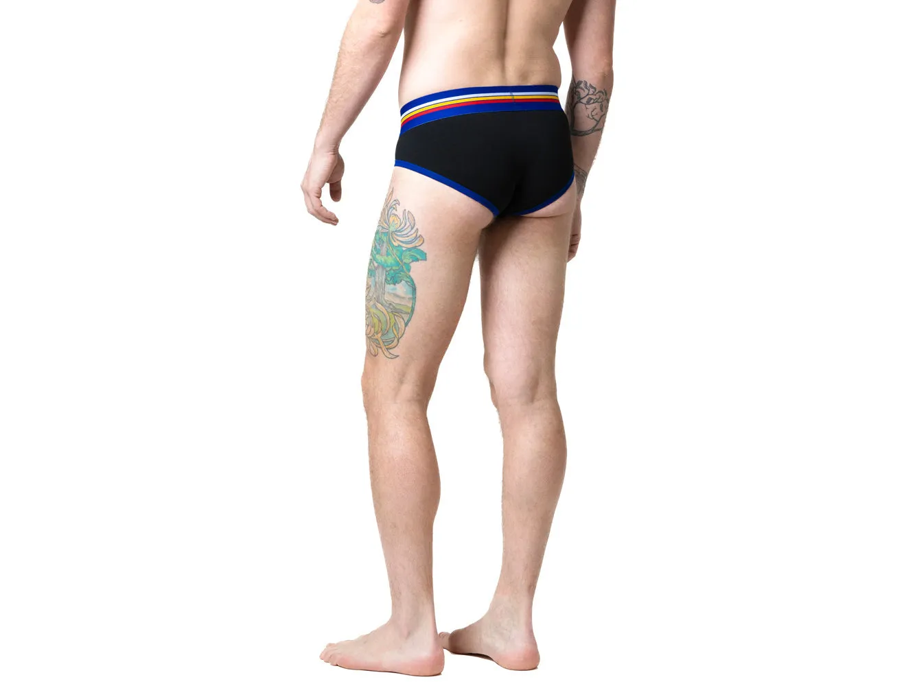 2-Pack BIKE® Briefs - Black/Red