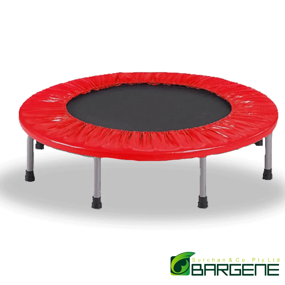 36" Mini Trampoline Jogger Rebounder Home Gym Workout Fitness Red