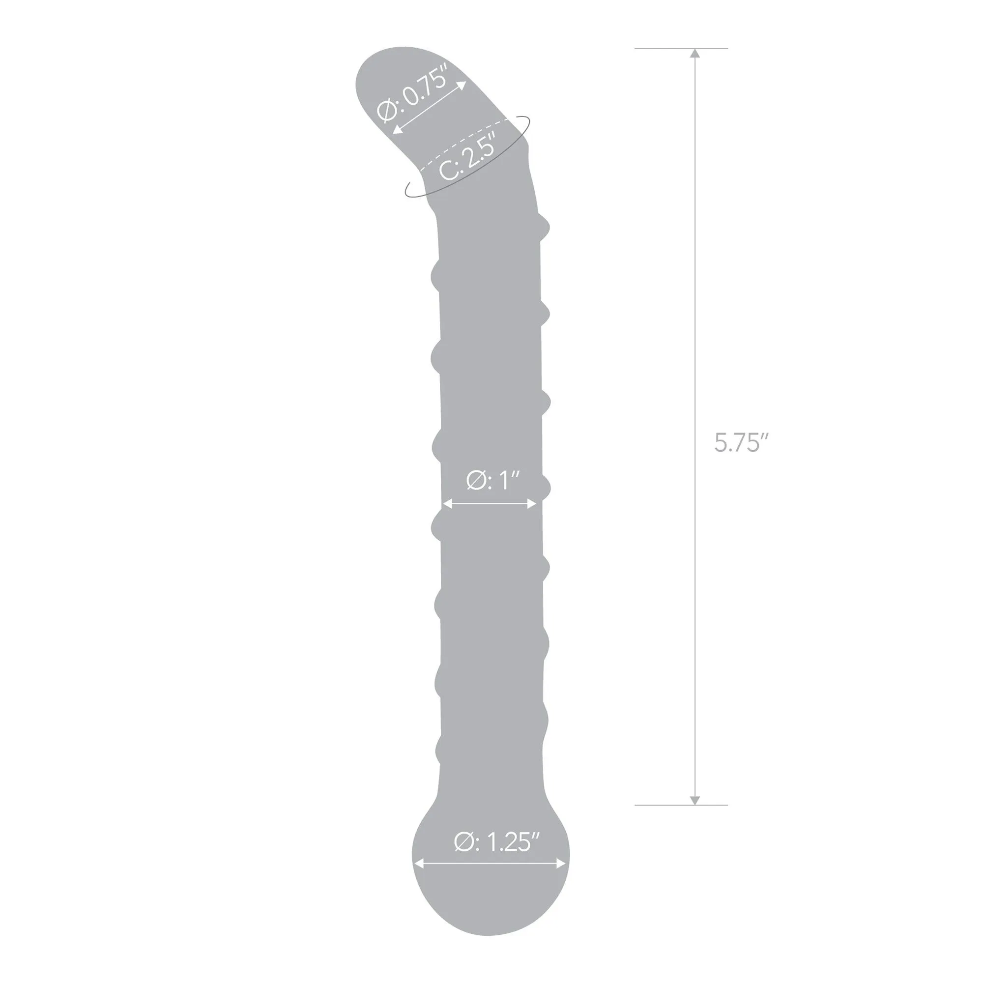 6.5" Mr. Swirly G-Spot Dildo