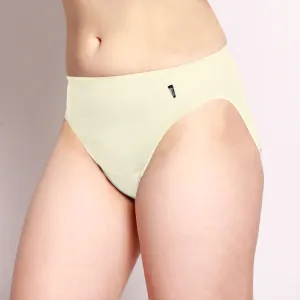 #691P Undyed Hicut Panel Merino Brief