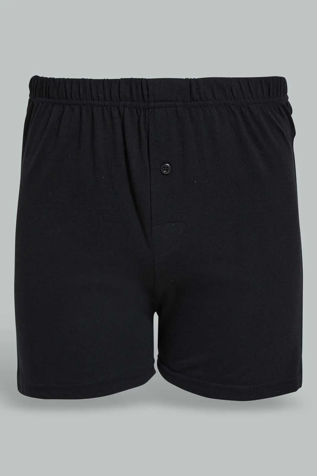 Black And Grey Knitted Boxer Short For Men (Pack of 2)