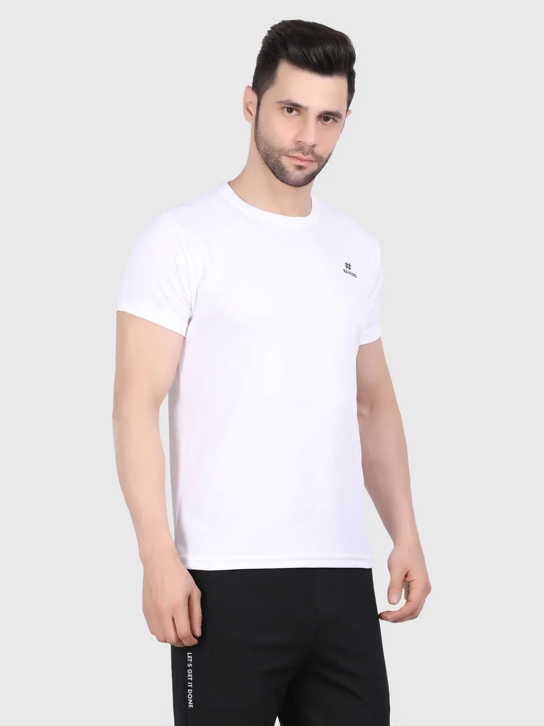 black and white t shirt mens