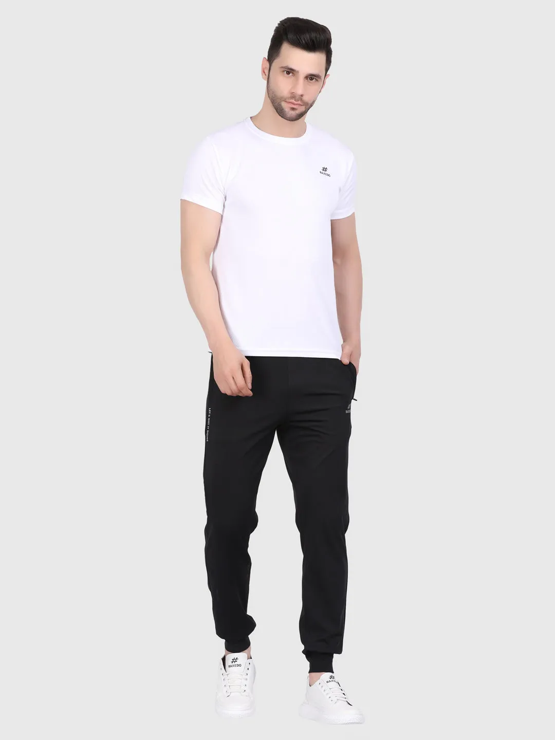 black and white t shirt mens