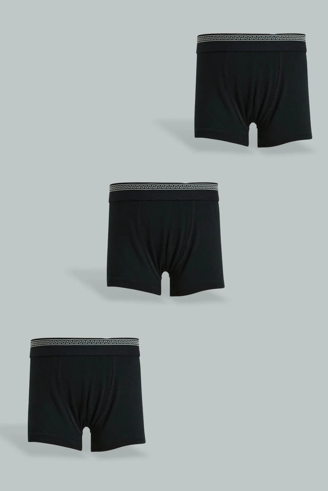 Black Boxer Set (3 Piece)