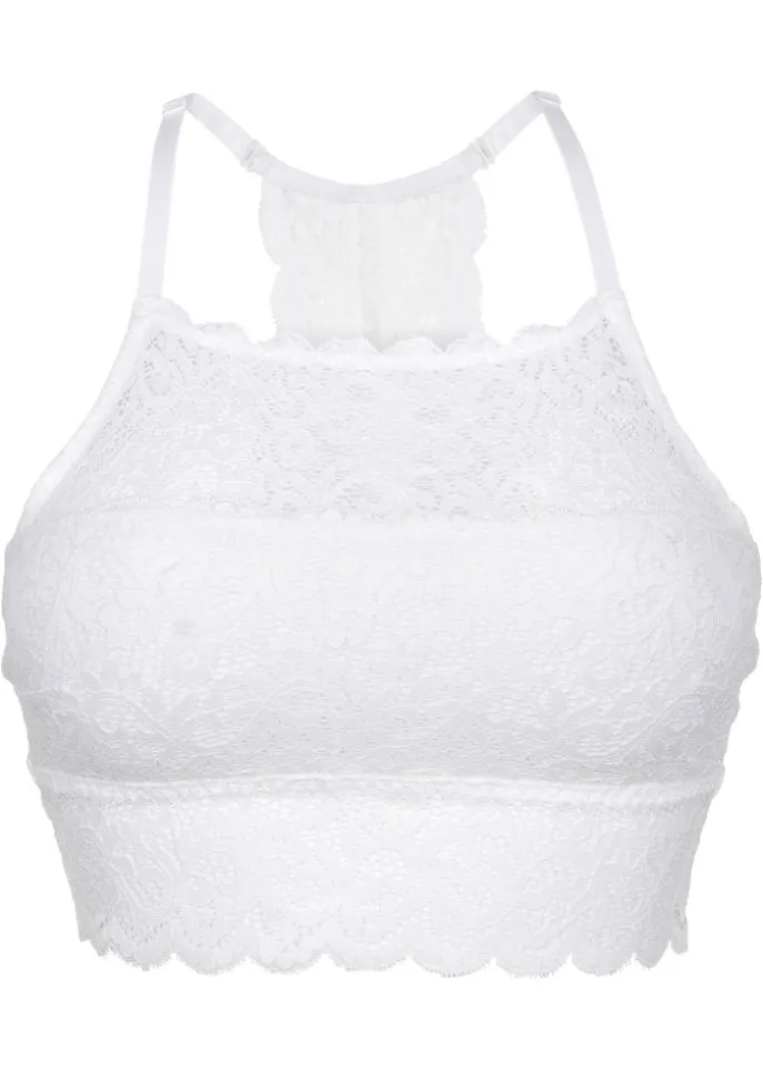 Bodyflirt racer bustier, white