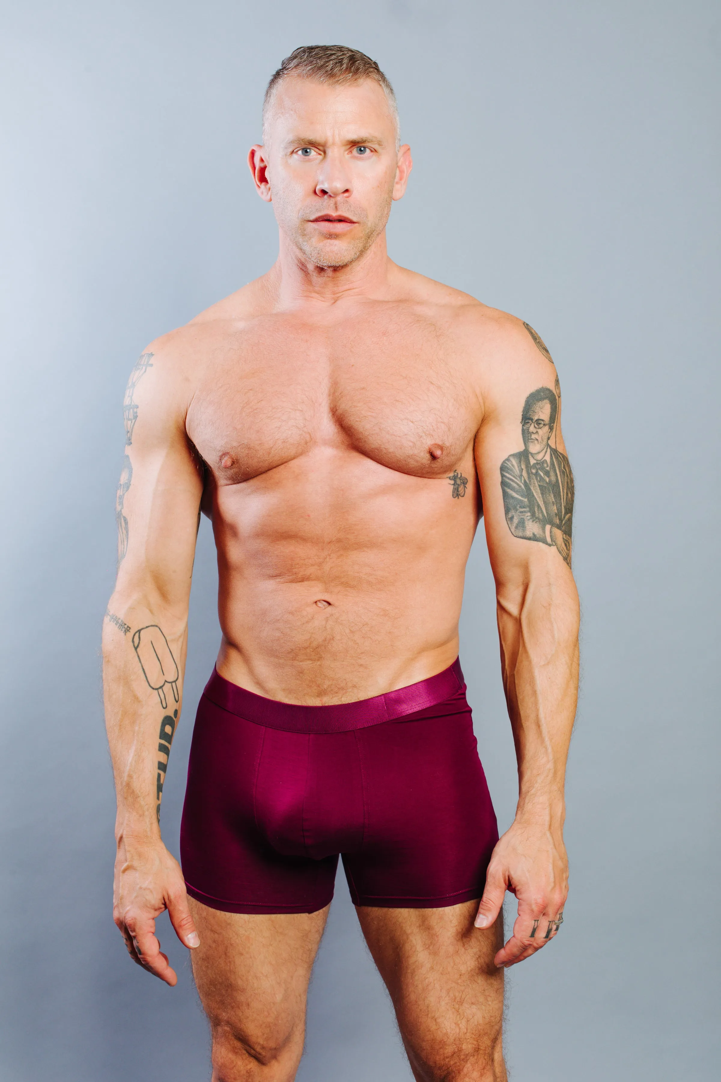 Boxer Brief in Burgundy by CDLP