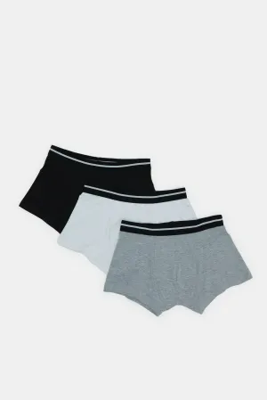 Boys Assorted Boxer Brief Pack (Pack Of 3)