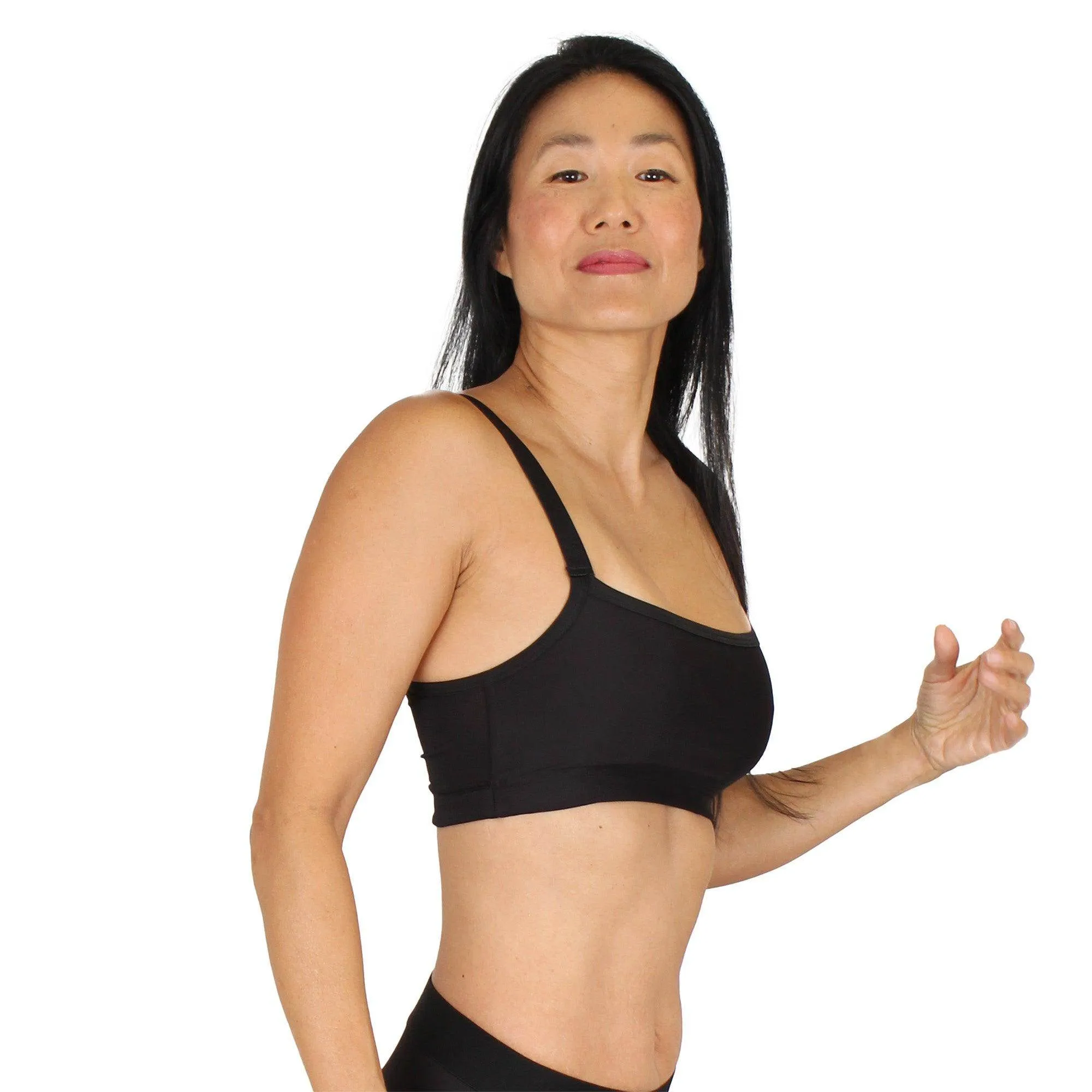 Bralette & Boxer Brief Set 5" | Black