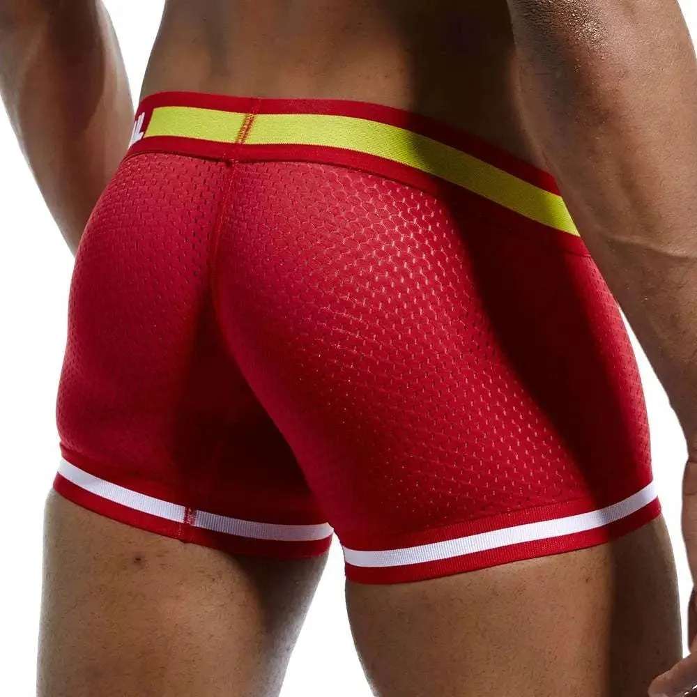 Breathable Mesh Men's Boxer Briefs