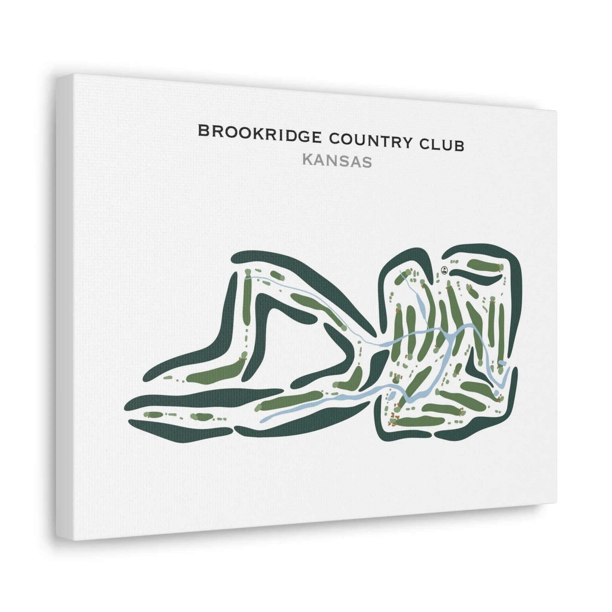 Brookridge Country Club, Kansas - Printed Golf Courses