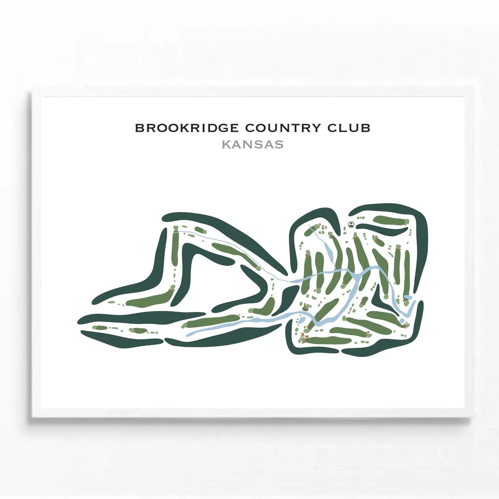 Brookridge Country Club, Kansas - Printed Golf Courses