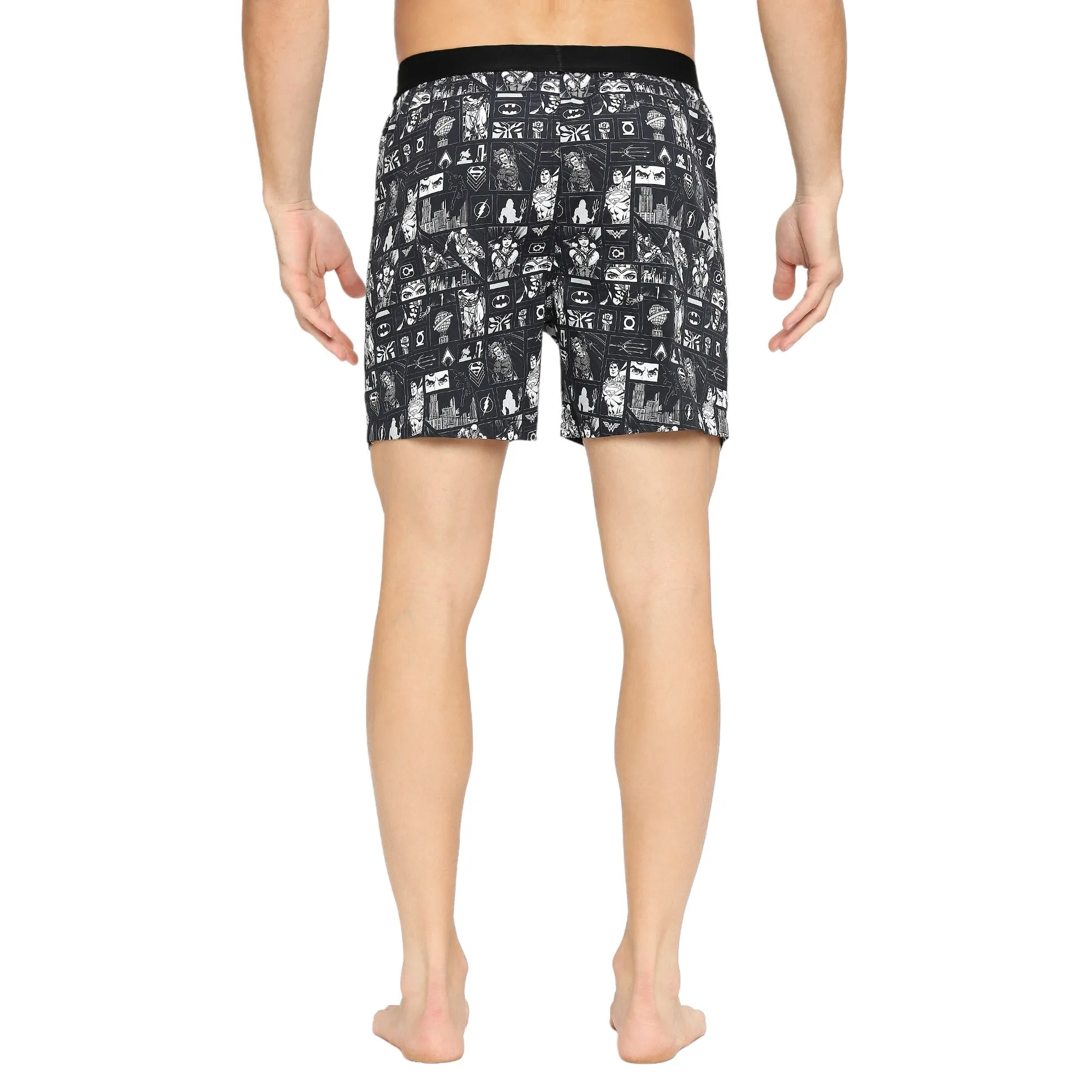 BZ INNERWEAR | Justice League-Men's Boxer | 100% Cotton | Navy Boxer | Pack of 1