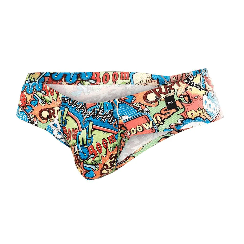 C4M High Cut Cheeky Brief Provocative - Cartoon