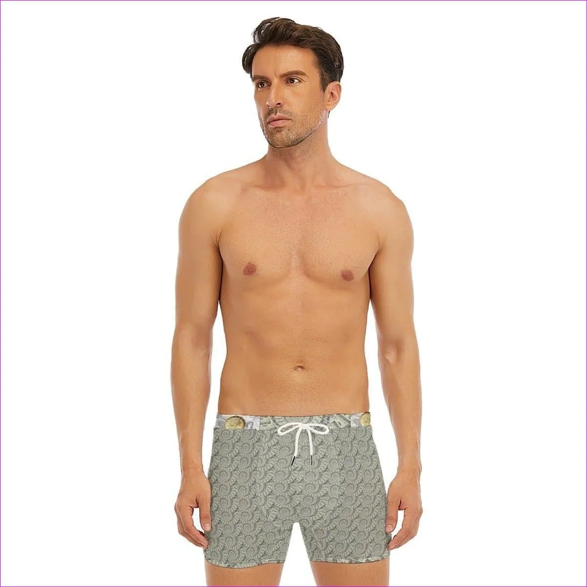 Cash Men's Boxer Briefs With Waist Elastic Band