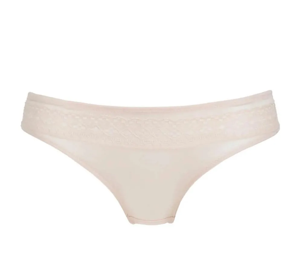 Champagne Bikini Briefs - Organic Cotton & Silk