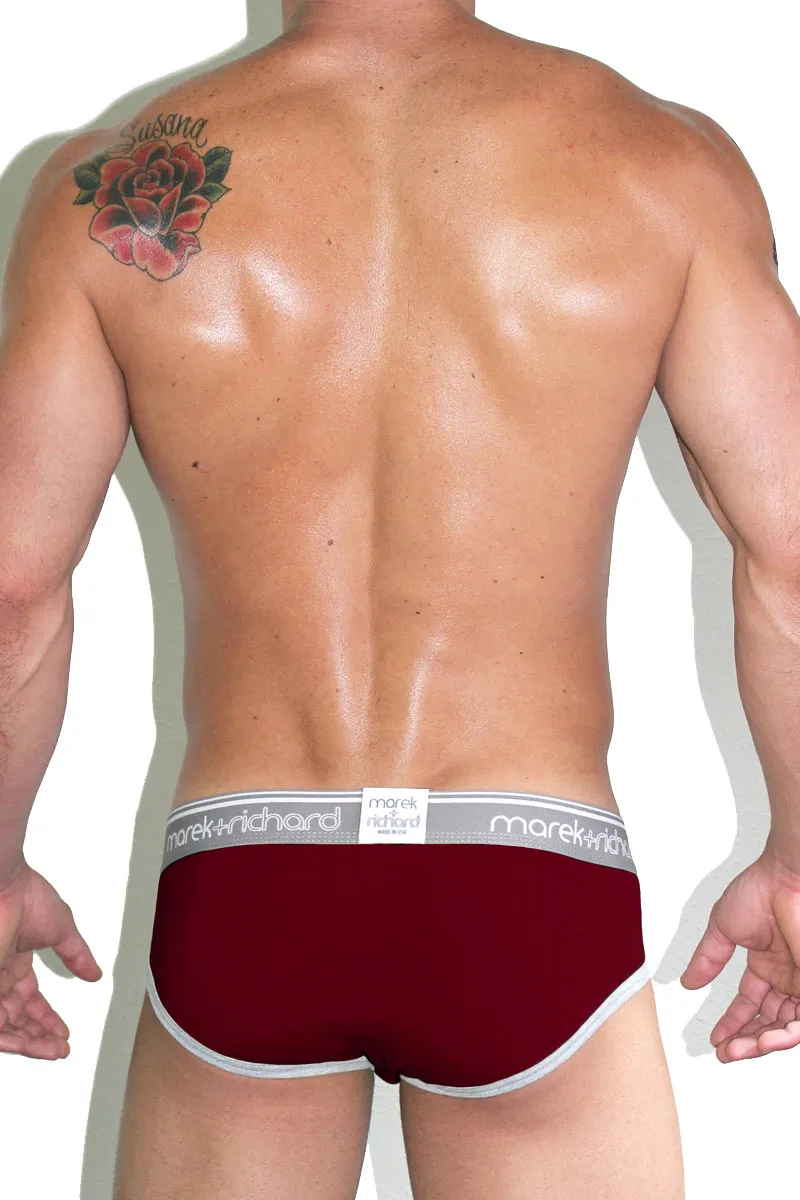 Core Brief-Burgundy