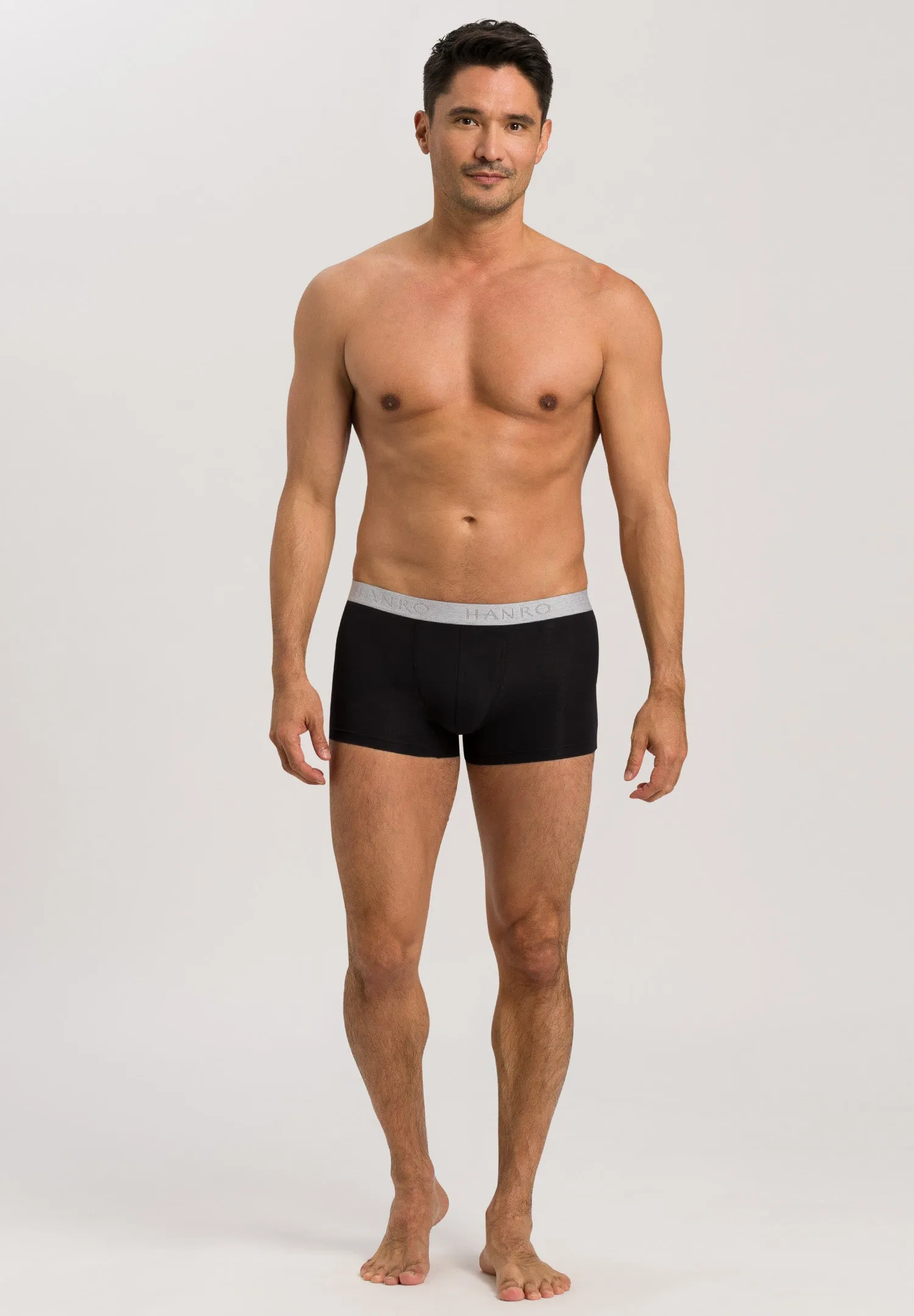 Cotton Essentials 2-Pack Cotton Boxer Briefs | Black 73078-019