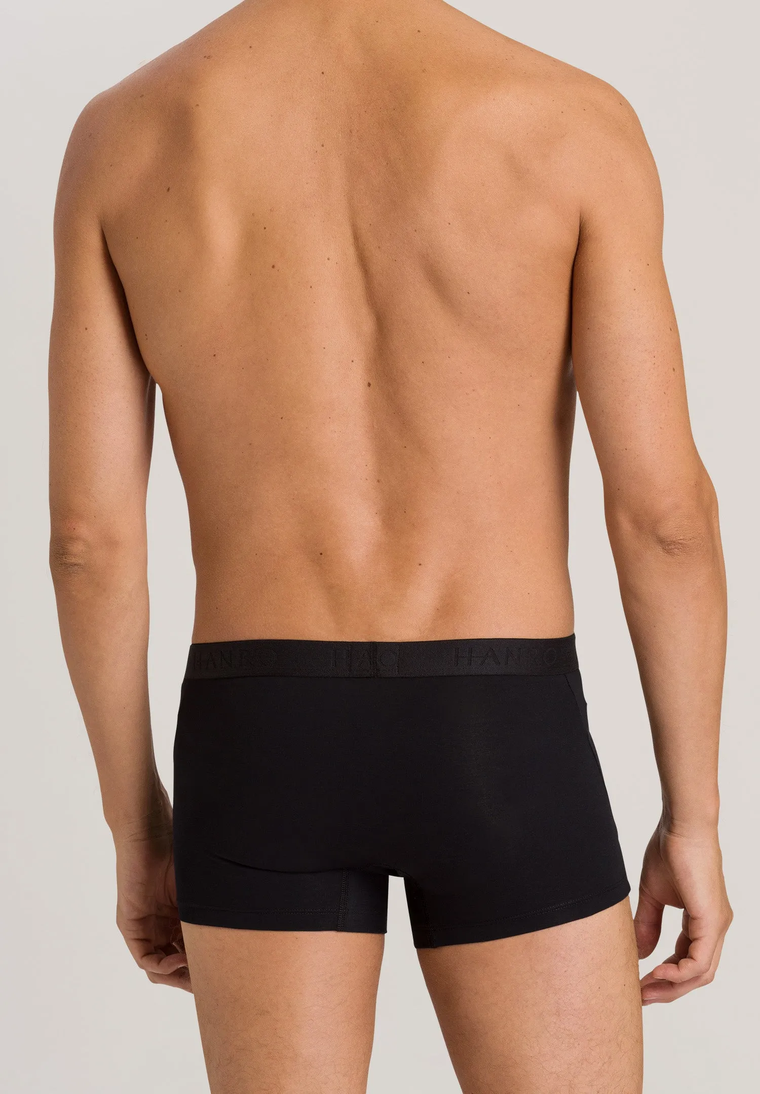 Cotton Essentials Cotton Boxer Brief | All Black 73102-0900