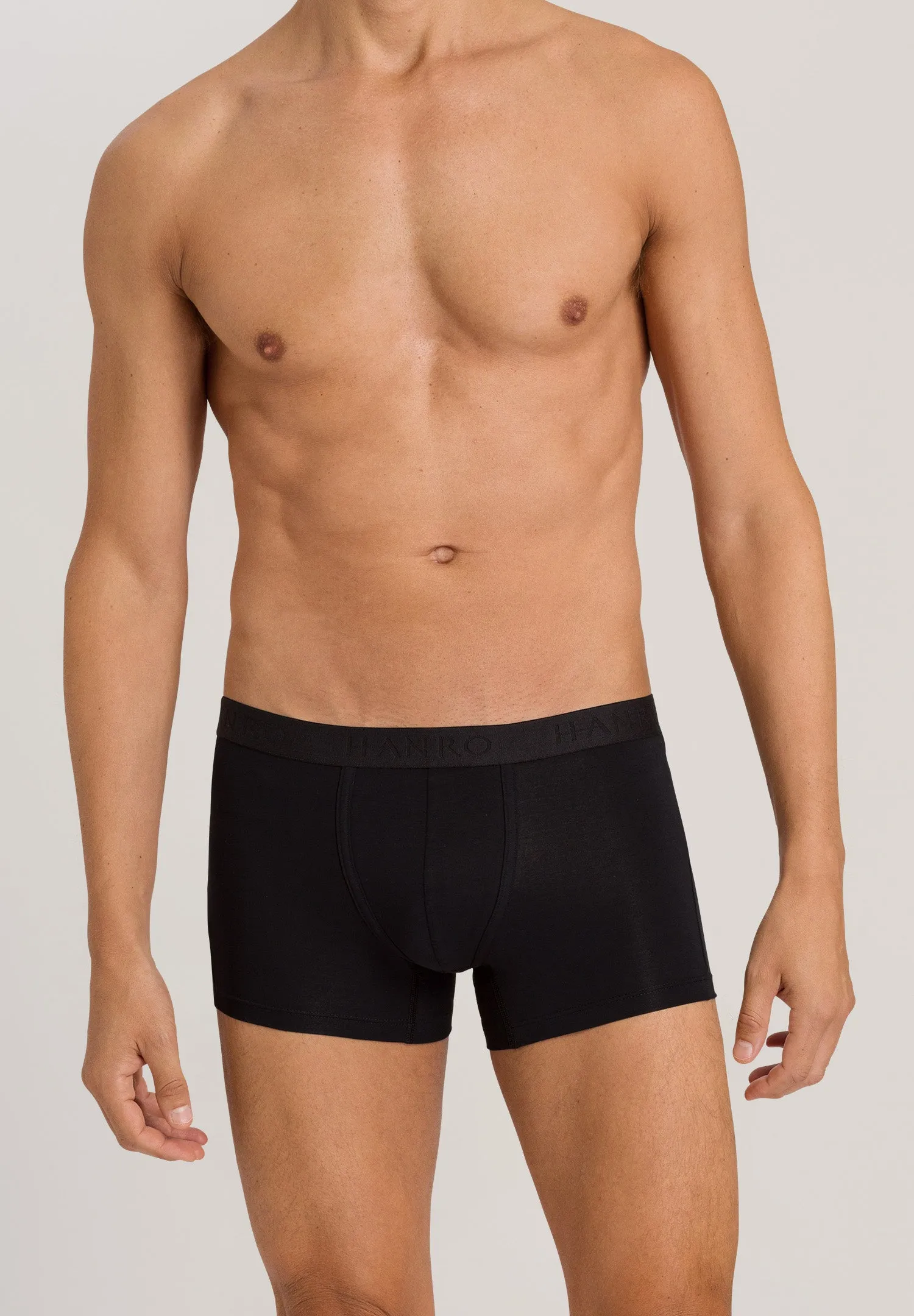 Cotton Essentials Cotton Boxer Brief | All Black 73102-0900