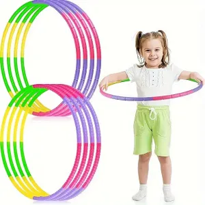 Detachable Fitness Hoop for Outdoor Fun and Games