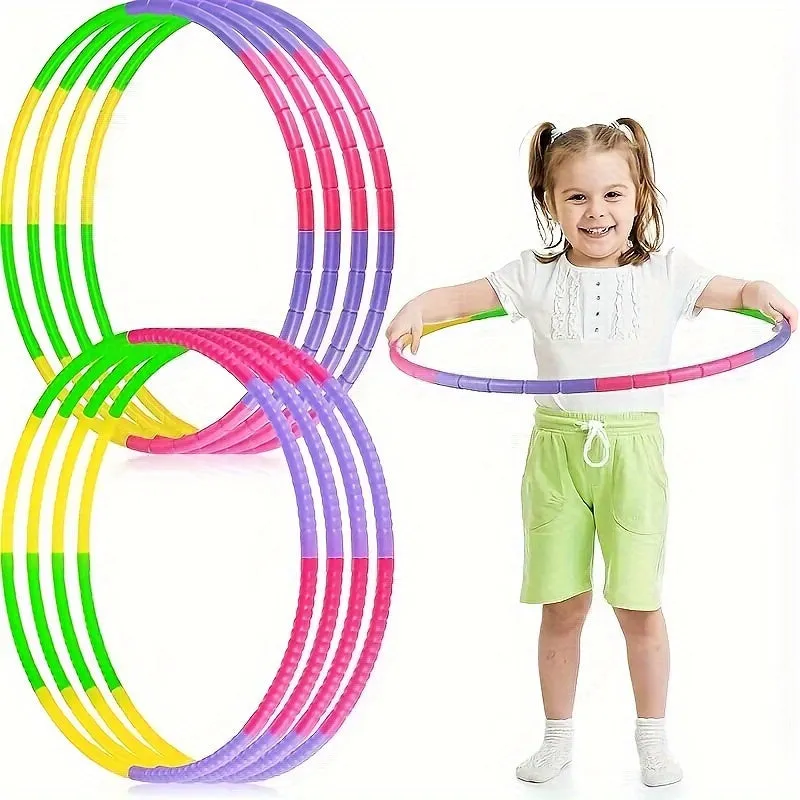 Detachable Fitness Hoop for Outdoor Fun and Games