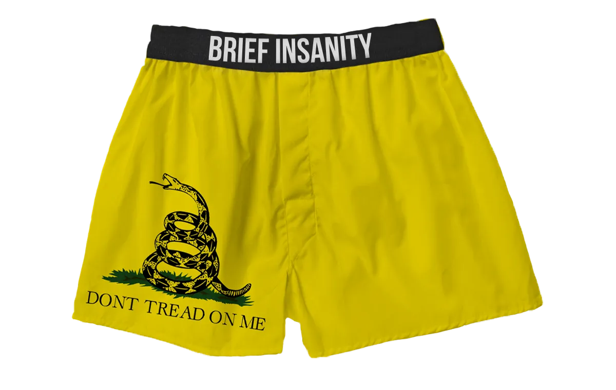 Don't Tread On Me Boxer Shorts