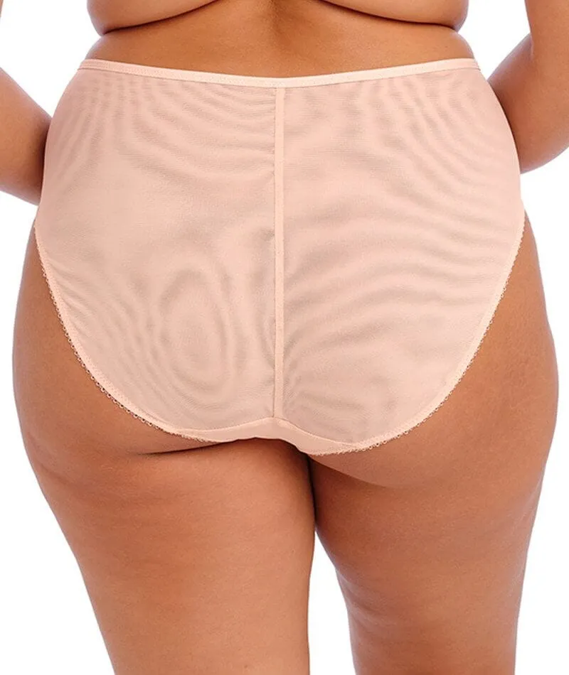 Elomi Namrah High Leg Brief - Pale Blush