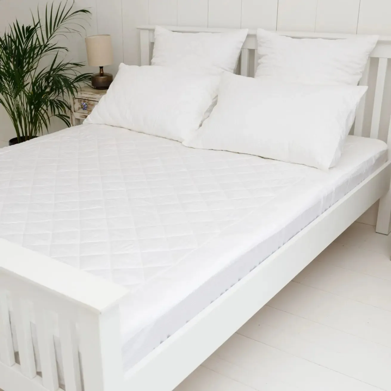 Eucalyptus & Bamboo Mattress Refresh Bundle - Topper & Protector