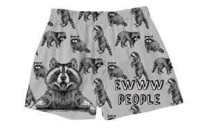 Ew People Raccoon Boxer Shorts