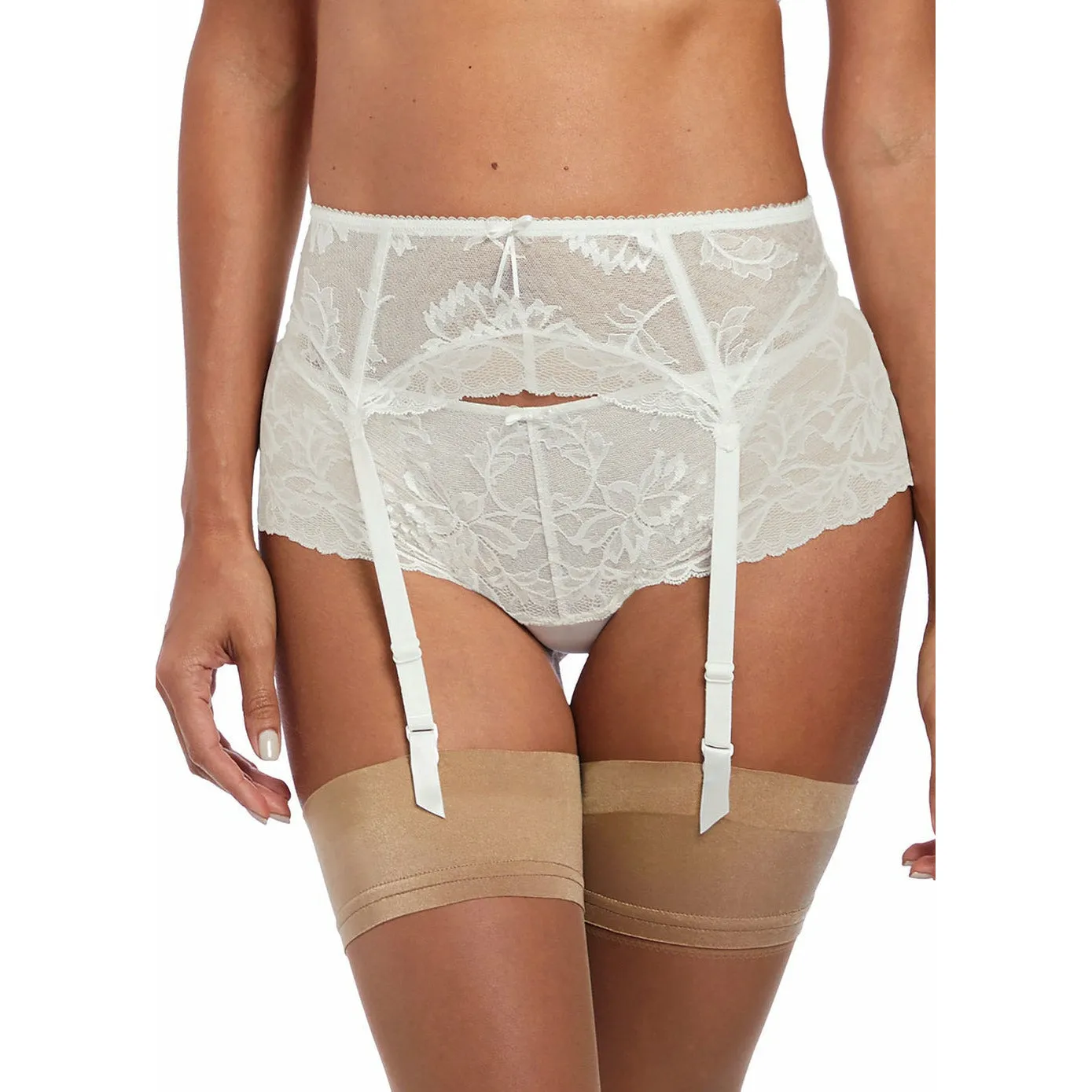 Fantasie Bronte Suspender Belt - Ivory