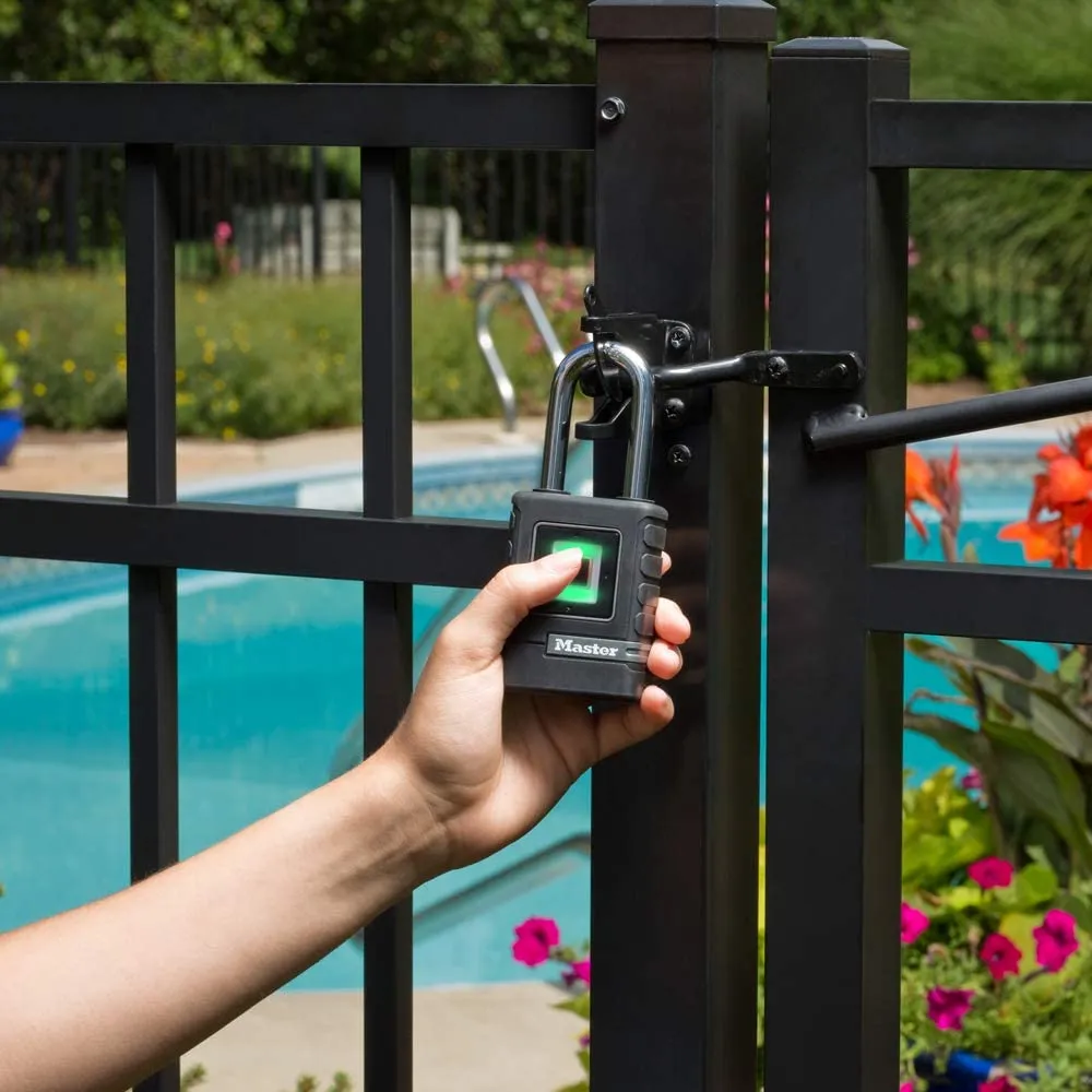 Fingerprint Lock - Heavy Duty Outdoor Biometric Padlock