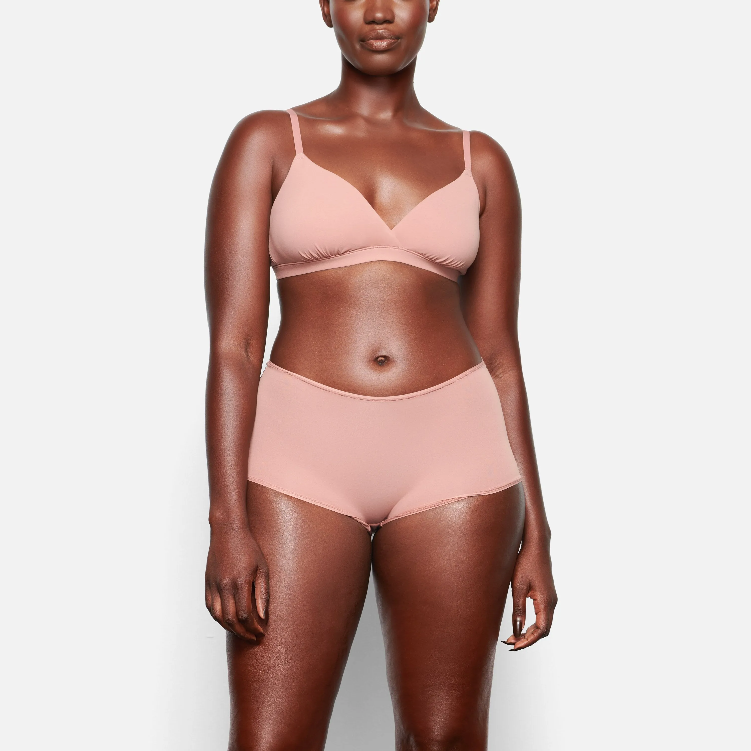 FITS EVERYBODY BOY SHORT | ROSE CLAY