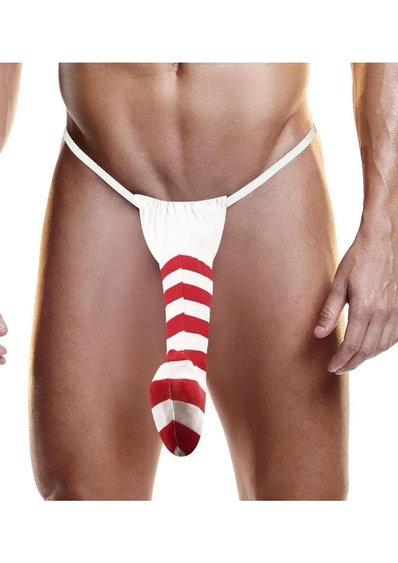 Fundies Candy Cane Thong