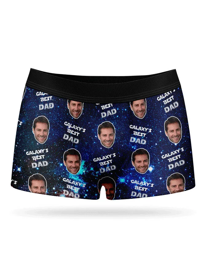 Galaxy's Best Dad Boxers