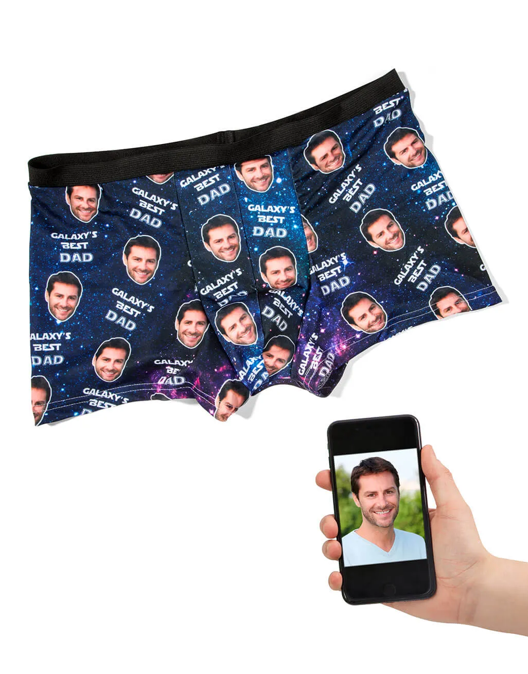 Galaxy's Best Dad Boxers