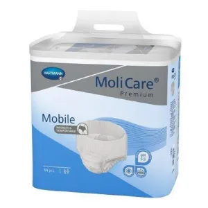 Hartmann-Conco MoliCare Mobile® Protective Underwear, Small, 1350mL Absorbency Level, 24" to 35" Hip