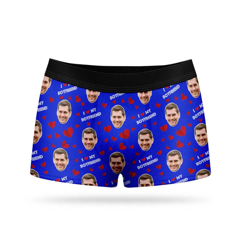 I Love My Boyfriend Boxers