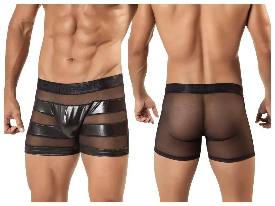 Jail Striped Boxer Brief