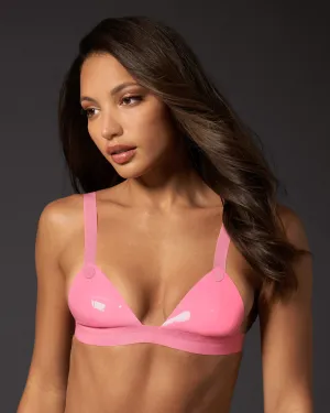 Latex Soft Bra Bubblegum Pink