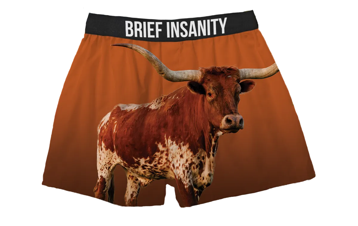 Longhorn Boxer Shorts