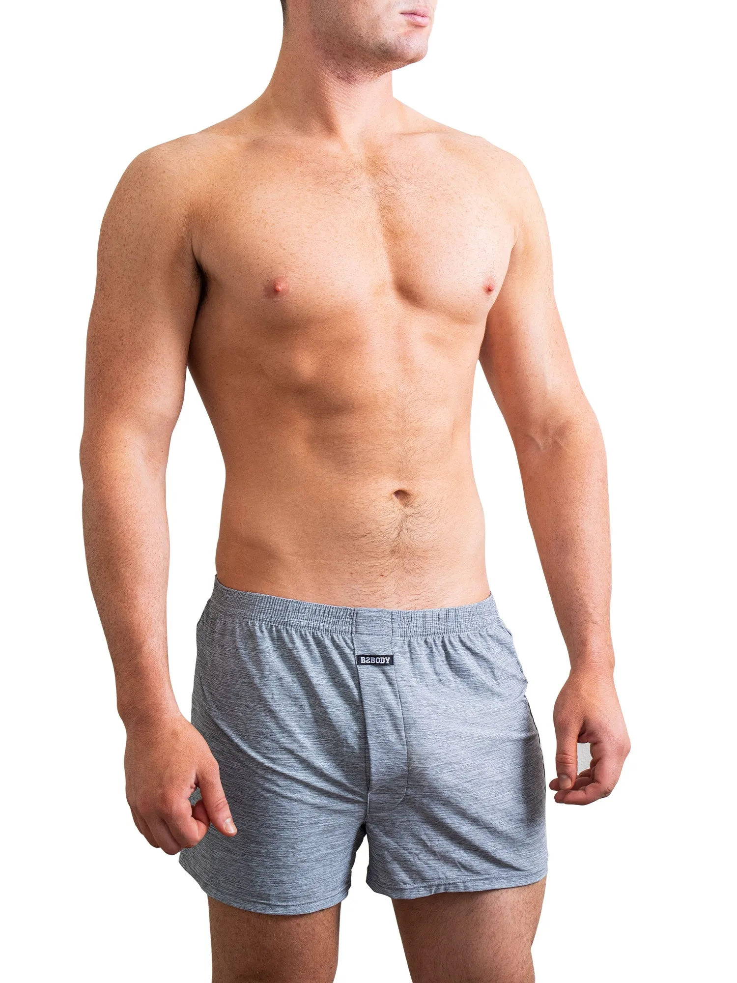 Loose Fit Boxers for Men-4 Pack S to Big and Tall Cool Touch Boxer Underwear