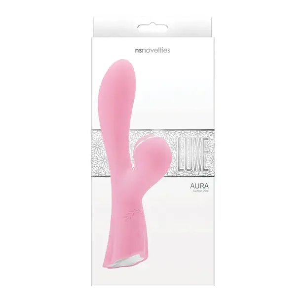 Luxe Aura Rechargeable Suction Vibe Green