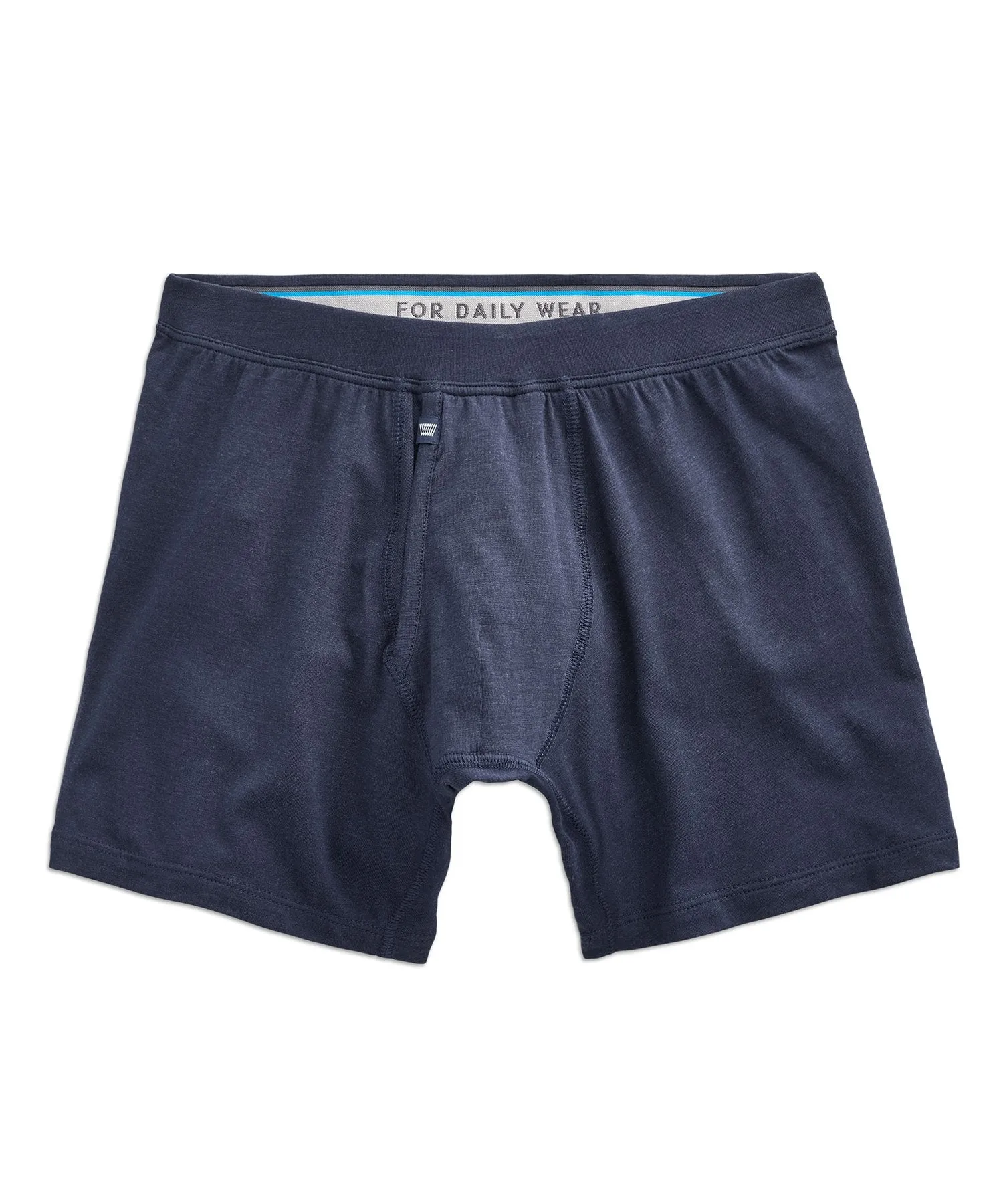 Mack Weldon Silver Boxer Brief in Navy