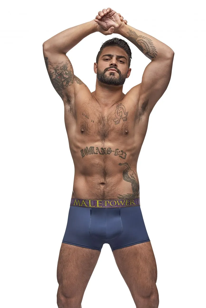 Male Power 150-249 Avant-Garde Enhancer Short Color Antique Blue