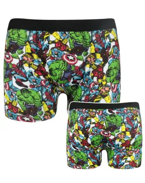 Marvel Heroes Men's Boxer Shorts