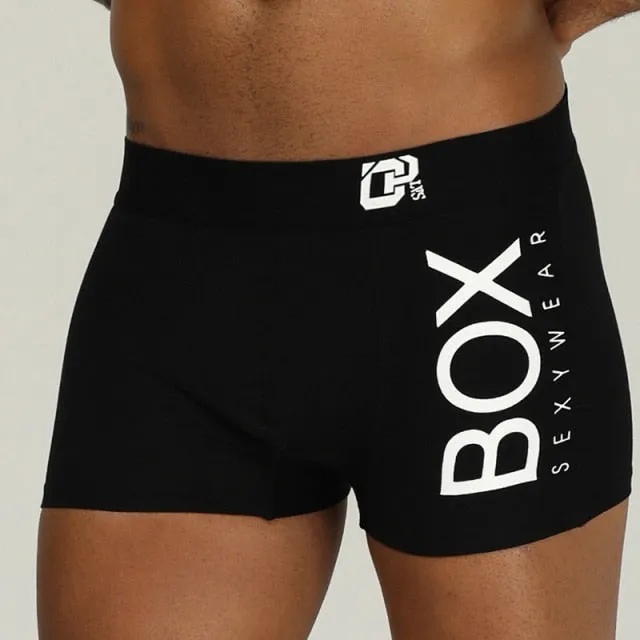 Men Underwear Boxer Shorts Mens Cotton Boxershorts Boxer Underwear Breathable Long Trunks